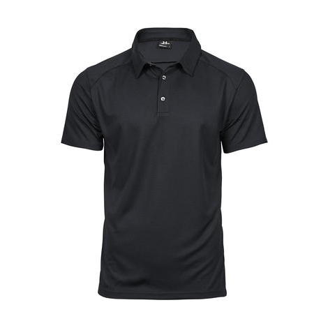 Polo Homme Luxury Sport TEE JAYS Gris foncé KOUOH BRODERIE