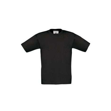 T-shirt Enfant B&C noir KOUOH BRODERIE