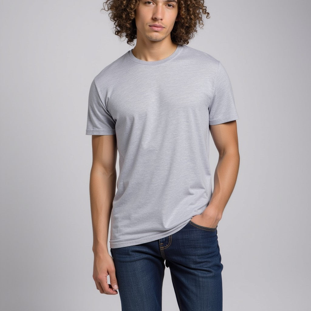 T-shirt Homme Sof-Tee TEE JAYS  KOUOH BRODERIE