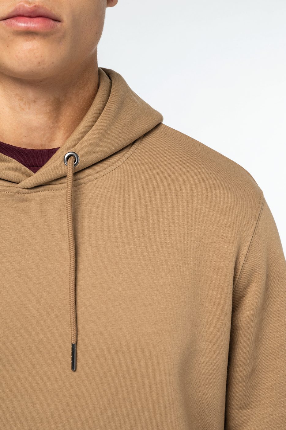 Sweat à capuche — matière